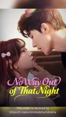 No Way Out of That Night