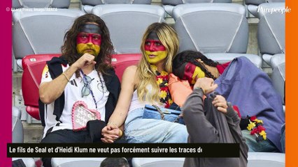 Heidi Klum pose avec son fils Henry, né de son union avec Seal : le jeune homme a hérité de la beauté de ses deux parents