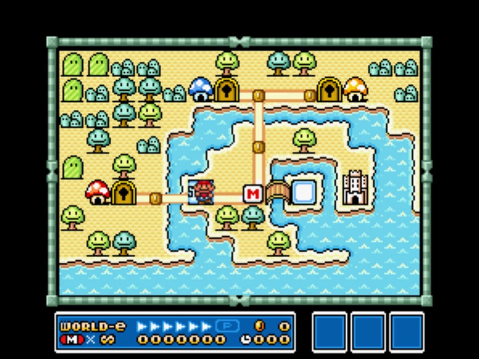 SMB3 (SMAS) - World 6 Battleship (SMB3 Kai)