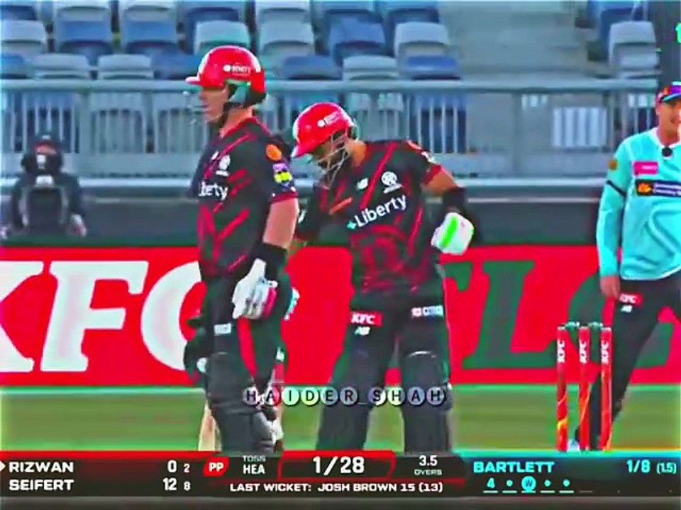 Muhammad Rizwan today full batting in BBL 🔥💯