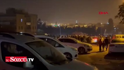 Mardin’de trafikte yol verme kavgası kamerada