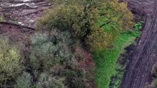Aerial View of Rudford Site Under Investigation for Waste Tipping