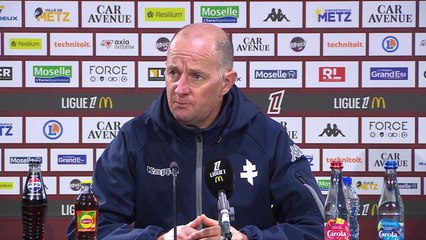 Metz - PSG, la réaction de Stéphane Le Mignan