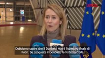 Ucraina, Kallas: «Se Putin conquista il Donbass crolla la fortezza»