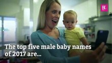 Top 10 most popular baby names in 2017