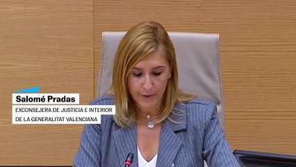 Salomé Pradas, ante la comisión de la dana en el Congreso: “No voy a contestar nada por mi calidad de investigada”