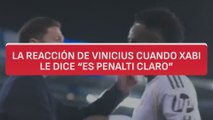 La reacción de Vinicius cuando Xabi le dice que el penalti “era clarísimo”: no puede ser más 100% Vini Jr