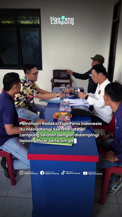 Edwin Apriandi Jadi Pendaftar Perdana Penjaringan Ketua PWI Lampung Selatan