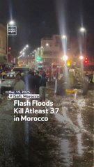 Flash Floods Kill Atleast 37 In Morocco