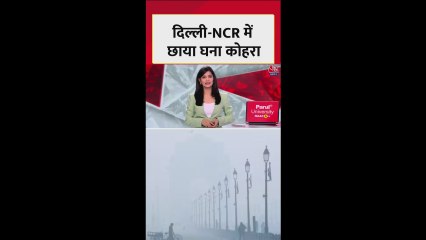 दिल्ली एनसीआर में छाया घना कोहरा