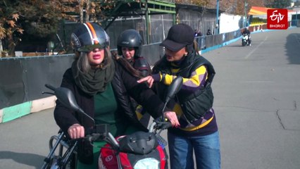 Iran's Women Bikers Take The Road Despite Legal, Social Obstacles