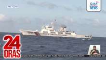 PCG vessel na naghahatid ng ayuda sa mga Pilipinong mangingisda hinabol, dinikitan at tinangkang harangin ng China | 24 Oras