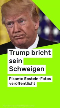 No Glomex Donald Trump: Pikante Epstein-Fotos veröffentlicht - Trump bricht sein Schweigen