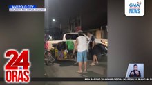 Driver na nanakit ng lalaking nagkakariton, pinatawan ng 90-day suspension ng LTO | 24 Oras