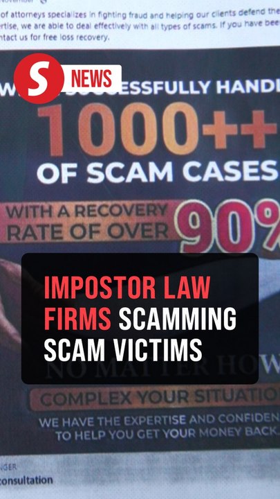 From scam to double scam: Victims warned of fake legal help