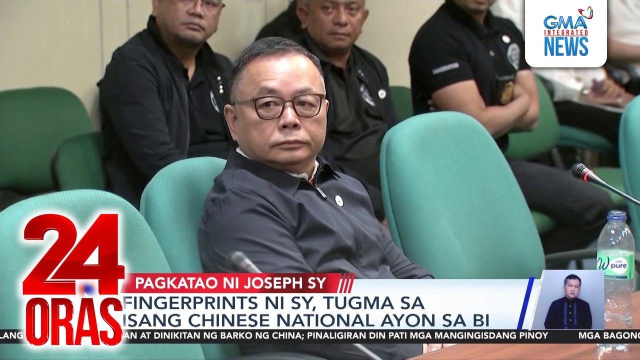 Joseph Sy, tsino at 'di Pilipino ayon sa NICA; nat'l security concern ang turing nito sa kaso | 24 Oras