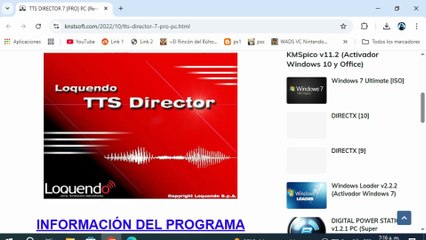 ✅Como Descargar Loquendo TTS 7 DIRECTOR [2026]