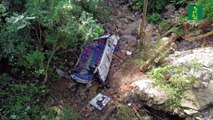 Dieciséis estudiantes y un conductor mueren en accidente de autobús en Colombia