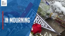 Flowers, candles honor victims of Brown University shooting