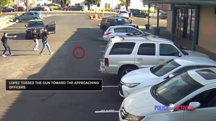 Hayward Police Shootout With Armed Suspect Outside Convenience Store