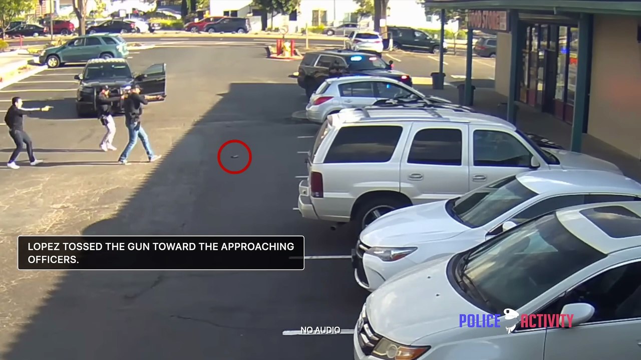 Hayward Police Shootout With Armed Suspect Outside Convenience Store