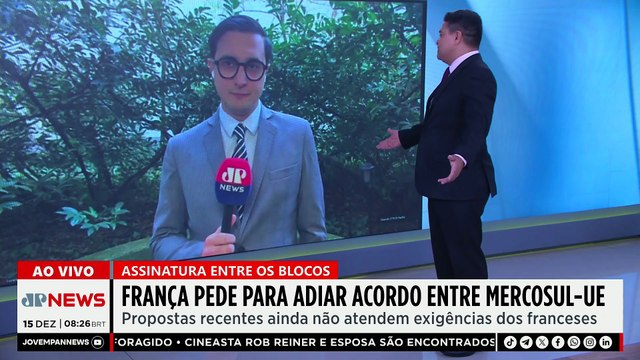 França pede para adiar acordo entre Mercosul e União Europeia