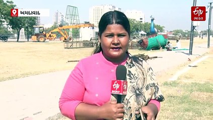 સાબરમતી રિવરફ્રન્ટ ફ્લાવર શોની તૈયારીઓ શરૂ, ‘ભારત એક ગાથા’ સહિતની થીમ પર થશે આયોજન