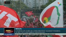 Brazil: Citizens of over 30 cities protest against passing of bill of concurrent sentencing