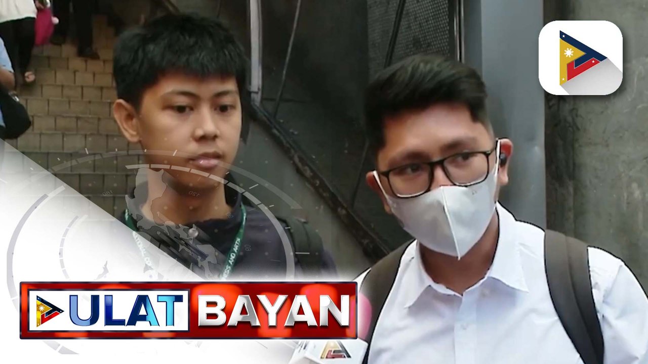 Libo-libong pasahero kabilang ang mga estudyante, lolo at lola, nakinabang sa libreng sakay sa MRT at LRT | ulat ni Gab Villegas