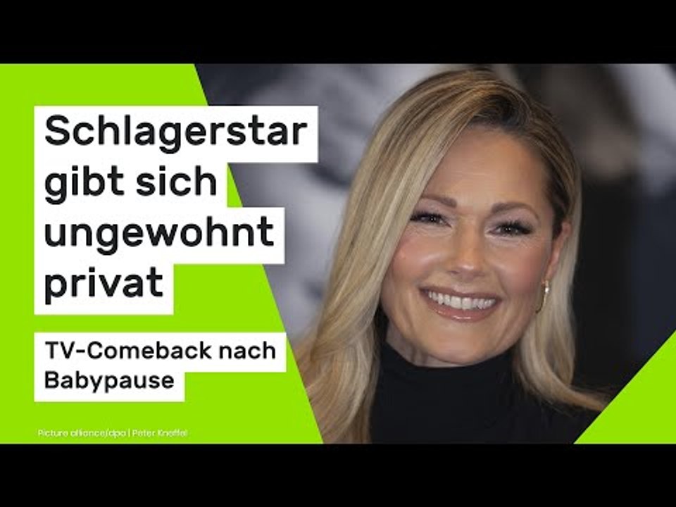 Helene Fischer: TV-Comeback nach Babypause - Schlagerstar gibt sich ungewohnt privat