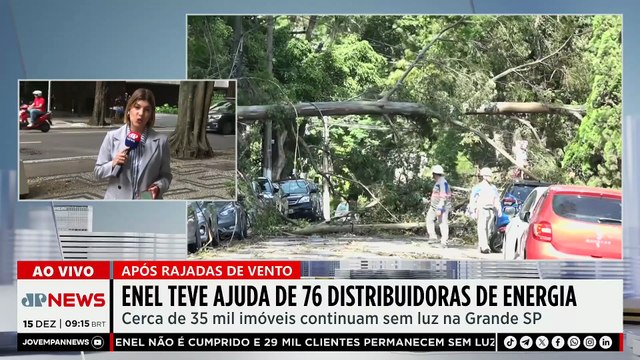 Apagão em SP: Enel teve ajuda de 76 distribuidoras de energia