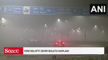 Yeni Delhi'yi zehir bulutu kapladı