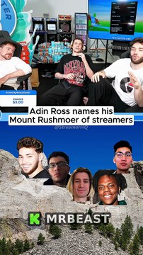 Adin Ross and MrBeast talk about the best streamers