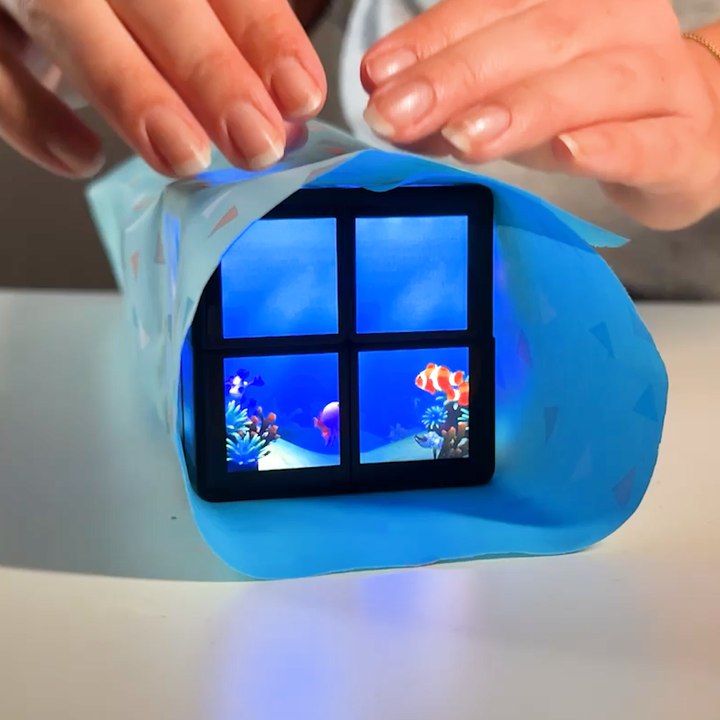 Perfect WOWCube Wrapping Hack 🎲 #wowcube