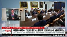 Trump busca saída sem invadir Venezuela, diz ex-embaixador dos EUA