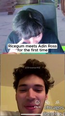 Adin Ross meets Ricegum for the first time🤣#shorts