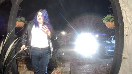 DoorDash driver caught spraying delivery bag claims she was "aiming at a spider"