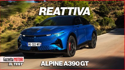 Alpine A390 GT: la videoprova del crossover sportivo elettrico