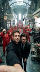 Selfie avec des personnages de série #ia