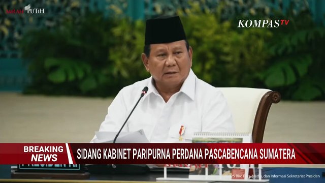 Prabowo Bentuk Satgas Rehabilitasi Pascabencana Sumatera, 2.000 Rumah Dibangun Mulai Minggu Ini