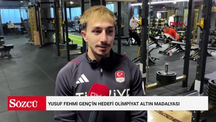 Yusuf Fehmi Genç'in hedefi Olimpiyat altın madalyası