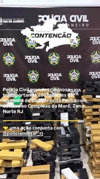 Traficantes do CV se aproveitam de partida de futebol para fazer deslocamento de carga de maconha