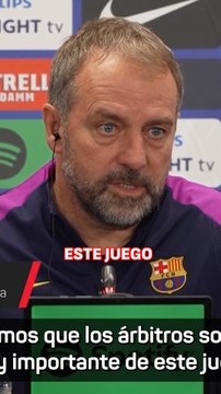 La RESPUESTA DE FLICK sobre las DENUNCIAS del REAL MADRID a los ÁRBITROS de LIGA