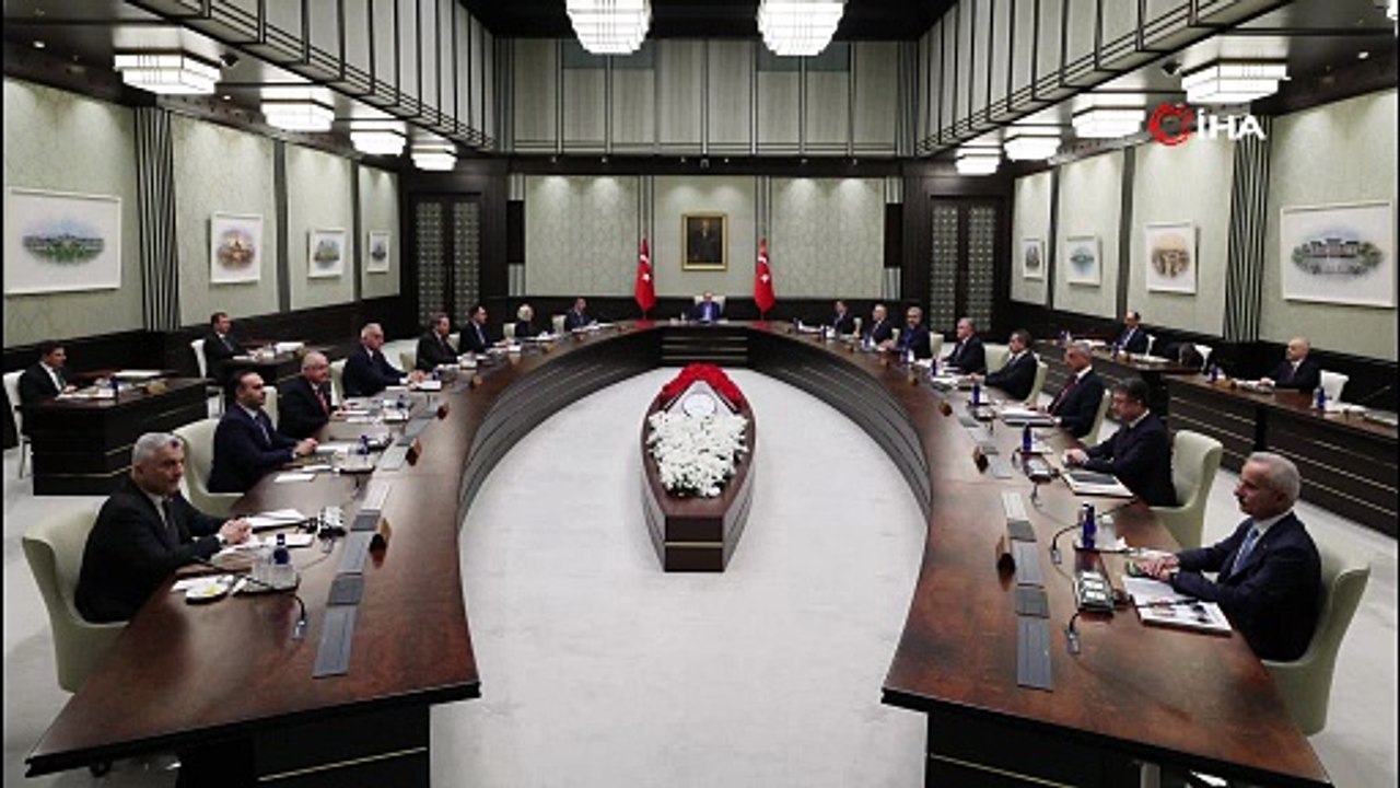 Cumhurbaşkanlığı Kabinesi, Cumhurbaşkanı Recep Tayyip Erdoğan başkanlığında Beştepe’de toplandı