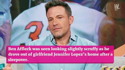 Ben Affleck Leaves J.Lo’s House 1 Day After Their Sexy Date While She Furniture Shops With Emme