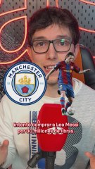 El día que el Manchester City intentó comprar a Leo Messi por 30 millones de libras