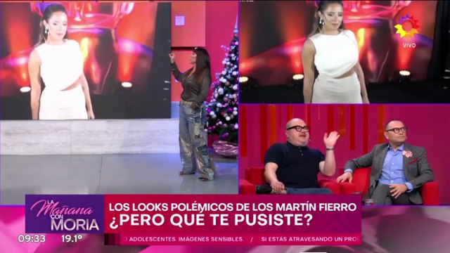 La furia de Cinthia Fernández ante la fuerte crítica a una conductora por su look en los Martín Fierro de Streaming