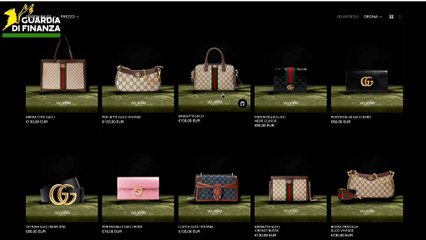 Falsi di lusso venduti con dirette social: sequestri per 300mila euro, un indagato percepiva Reddito Cittadinanza (15.12.25)