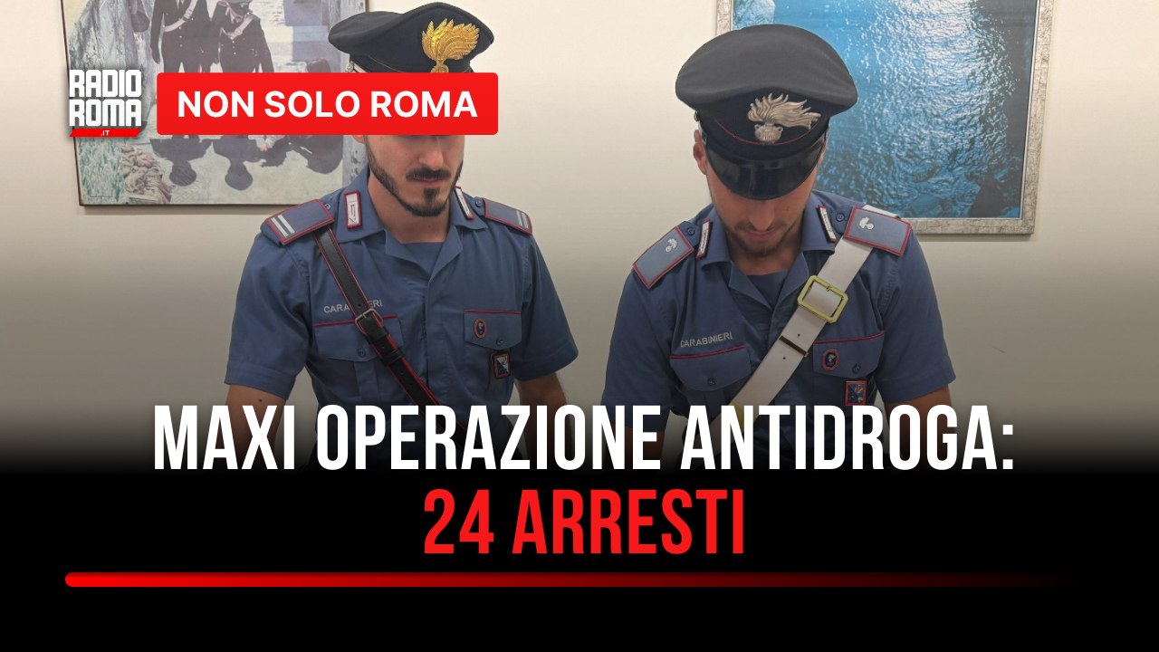 Maxi operazione tra Rieti, Foggia, Molise ed Emilia Romagna: 24 arresti per spaccio di droga