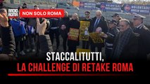 Decoro urbano, l'iniziativa Staccalitutti di Retake centinaia di adesivi e manifesti abusivi rimossi a Roma